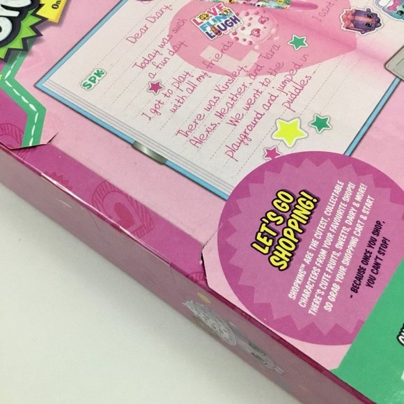 Shopkins Secret Diary Set Lock Pen Stamp - Picture 7 of 7